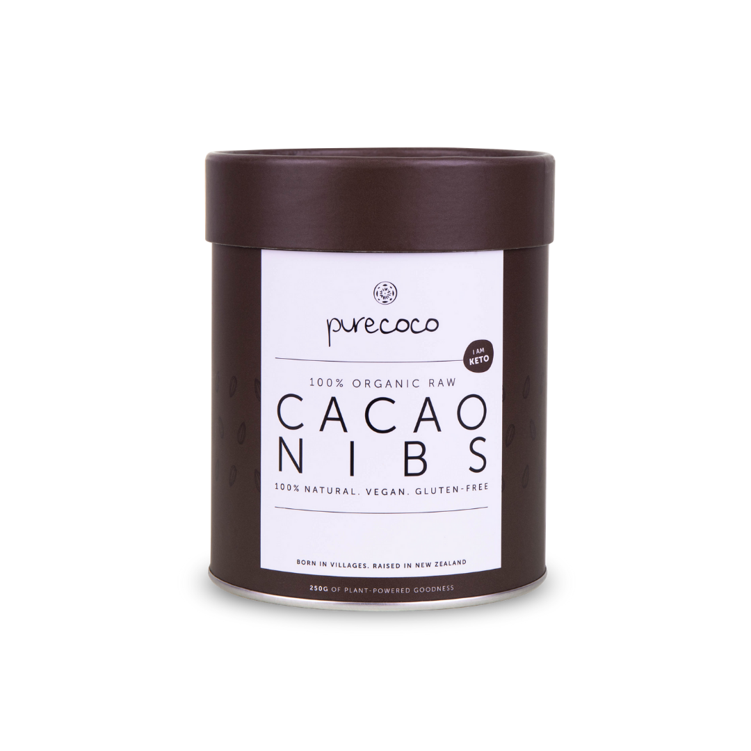 Sevenhills Organics Raw Cacao / Cocoa Nibs 300g, certified organic